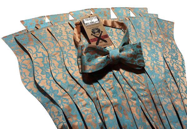Boudoir Lace Print Bow Tie, by Cyberoptix