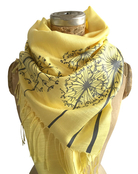 Chinese Dragon Scarf, Linen Weave Pashmina, by Cyberoptix