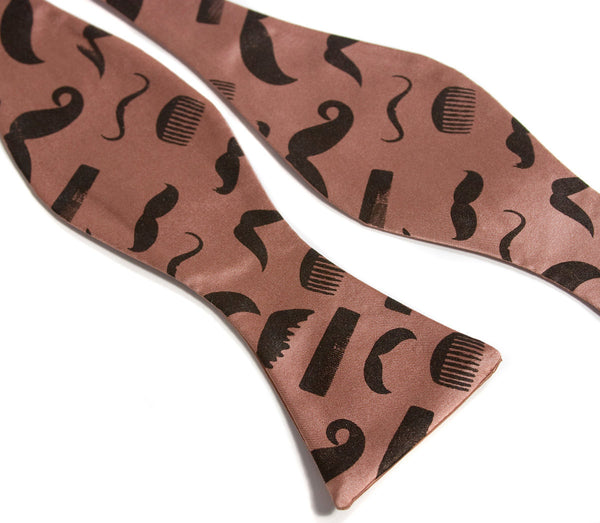 Cyberoptix Tie Lab - Tiny Scissors Repeating Pattern Mens tie