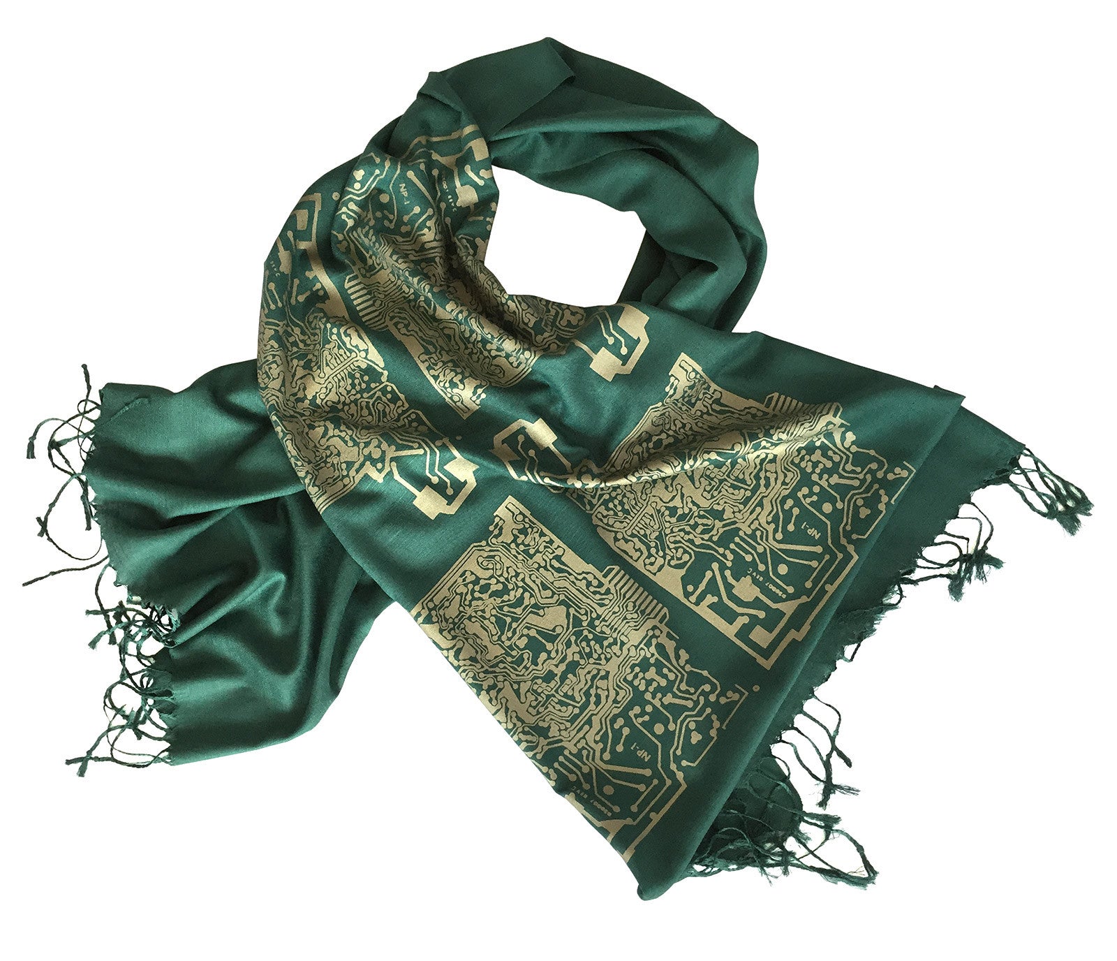 Circuit Board Scarf, 