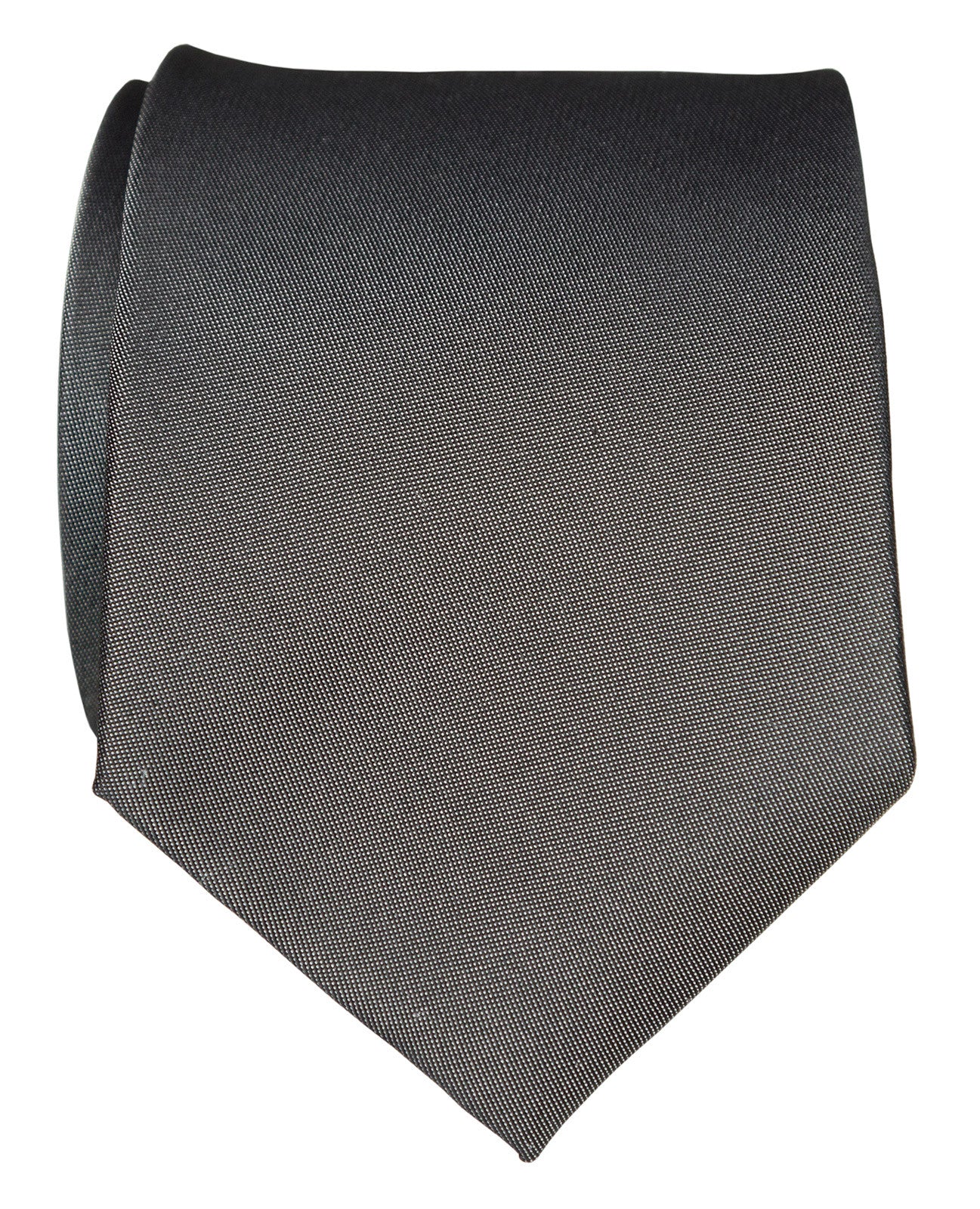 Micro CD Diamond Tie Black and Gray Silk
